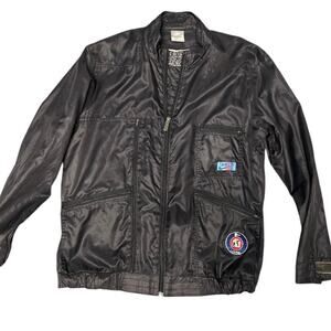 One of a Kind Vintage 1984 Nike Carl Lewis Windbreaker Rare Spacelab Patch Men M